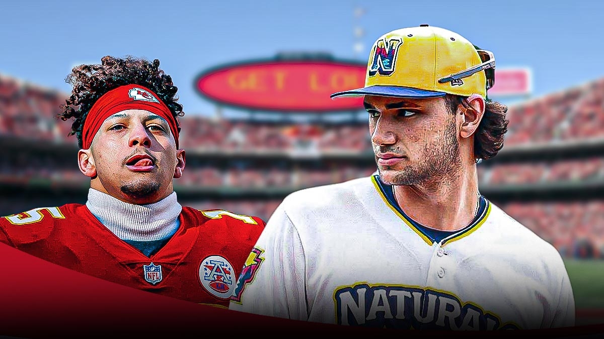 Patrick Mahomes' perfect reaction to Royals' Jac Caglianone callup