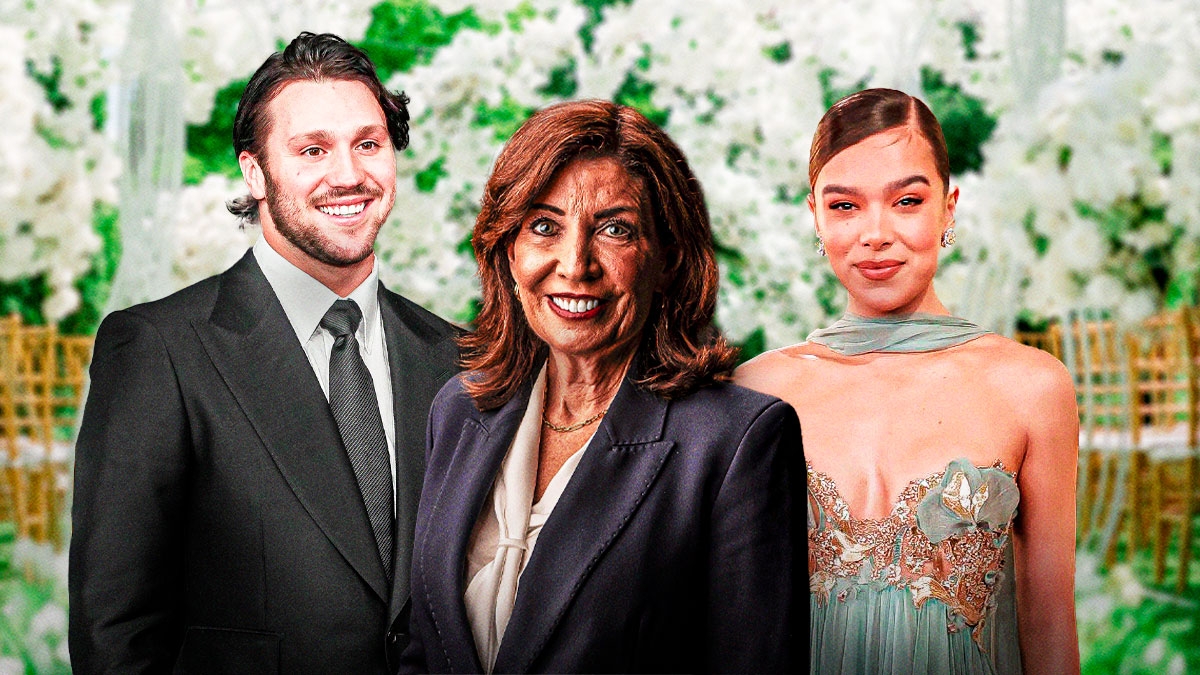 New York Governor congrats ‘power couple' Josh Allen, Hailee Steinfeld on wedding