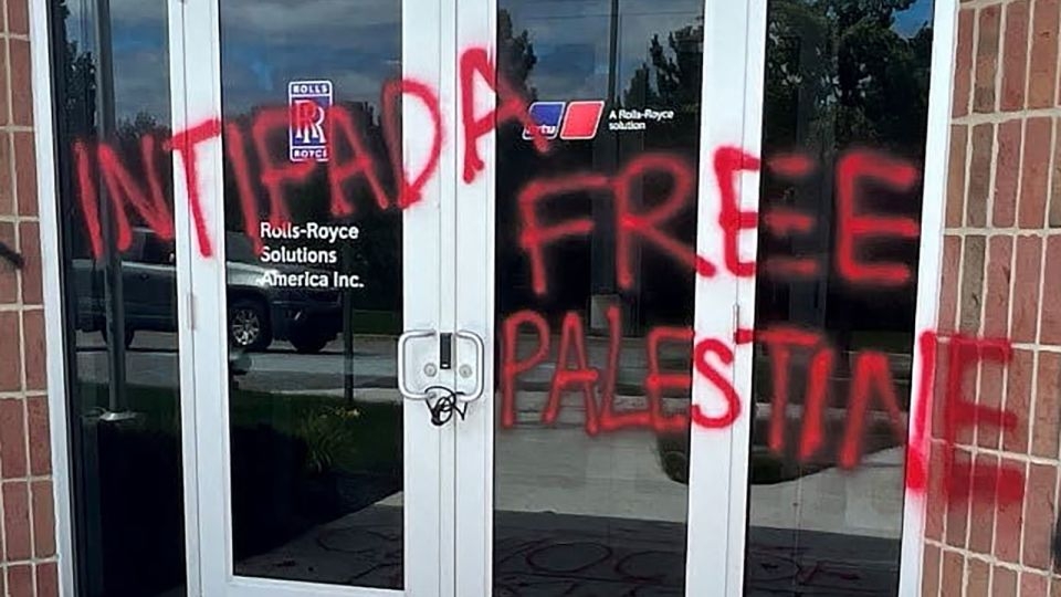 Authorities raid 5 Michigan homes amid yearlong vandalism investigation into pro-Palestinian graffiti