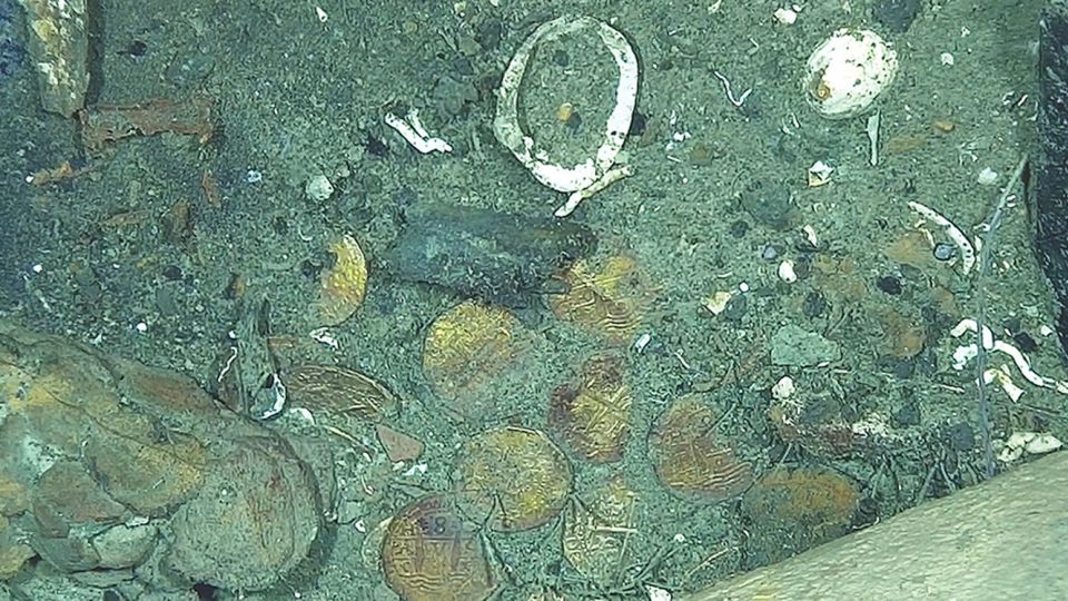 New images reveal treasures aboard ‘holy grail' shipwreck