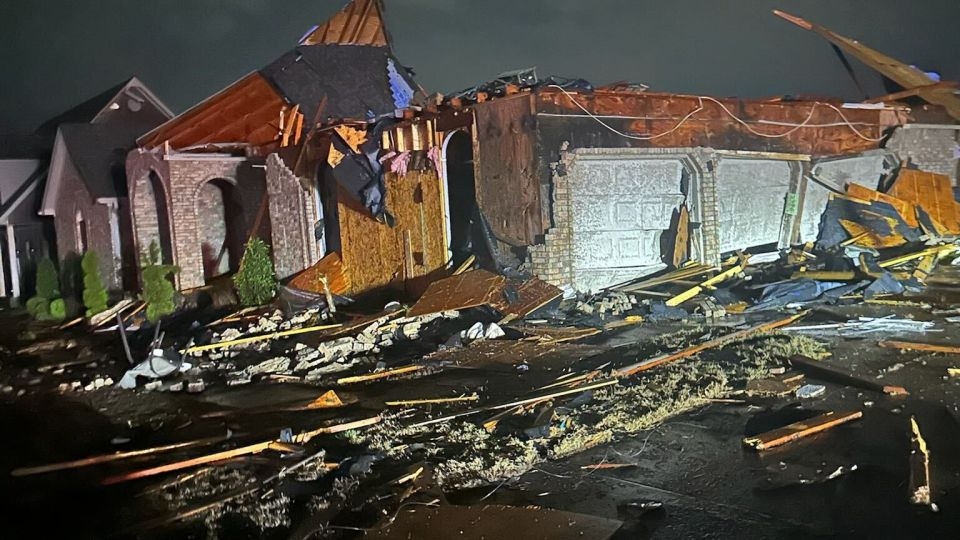 Their home was struck by a tornado nearly a year ago. Another destroyed it completely last weekend