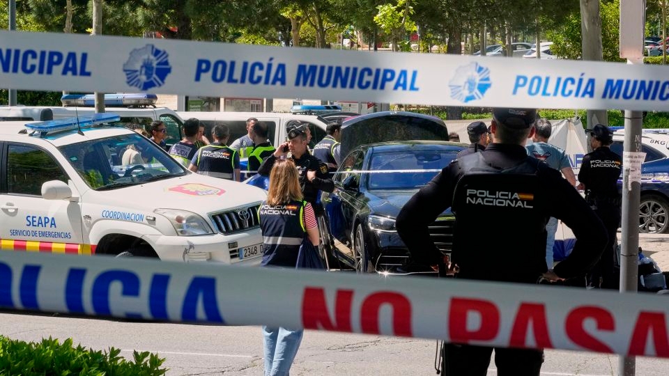 Sanctioned Ukrainian ex-politician killed outside Madrid's American school, police source says