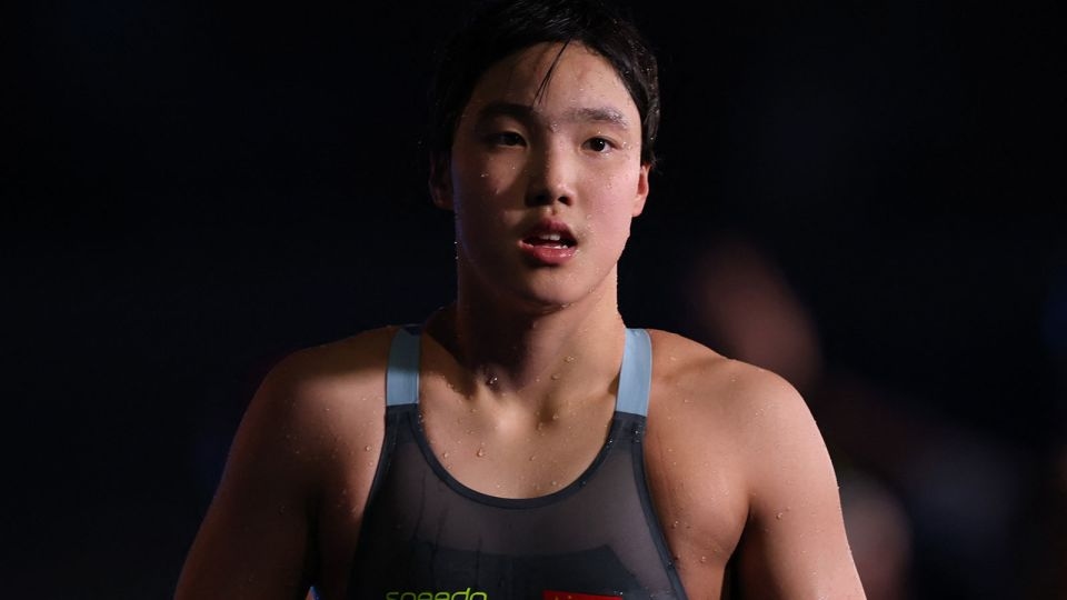 China's 12-year-old swimming sensation Yu Zidi becomes youngest medalist in World Aquatics Championships history
