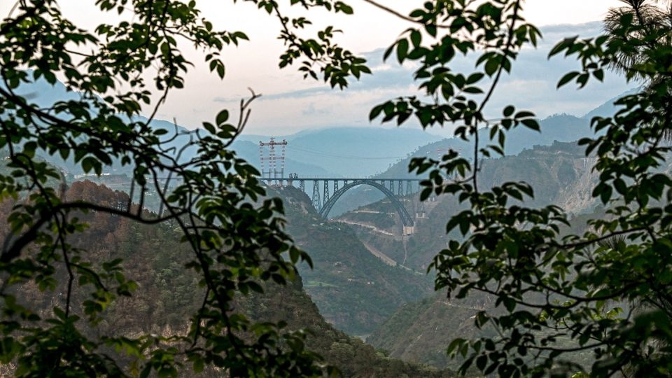 Modi visits restive Indian region to inaugurate world's highest railway bridge