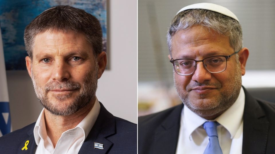 UK sanctions two far-right Israeli government ministers over Gaza comments