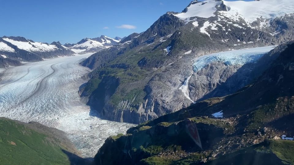 A glacier outburst is underway in Alaska. It could send a wave of water downstream toward Juneau