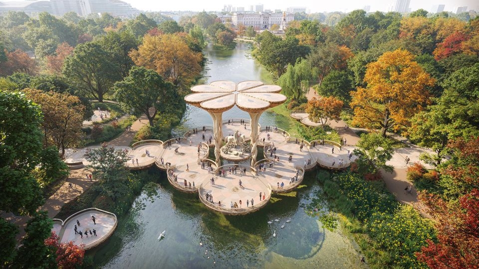 Shortlisted designs for Queen Elizabeth II's official London memorial unveiled