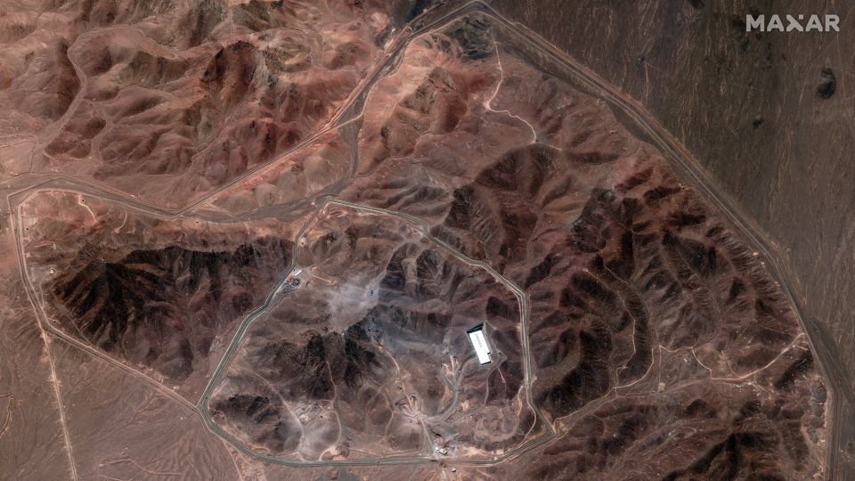 Satellite imagery reveals ongoing work at Iranian nuclear site bombed by US