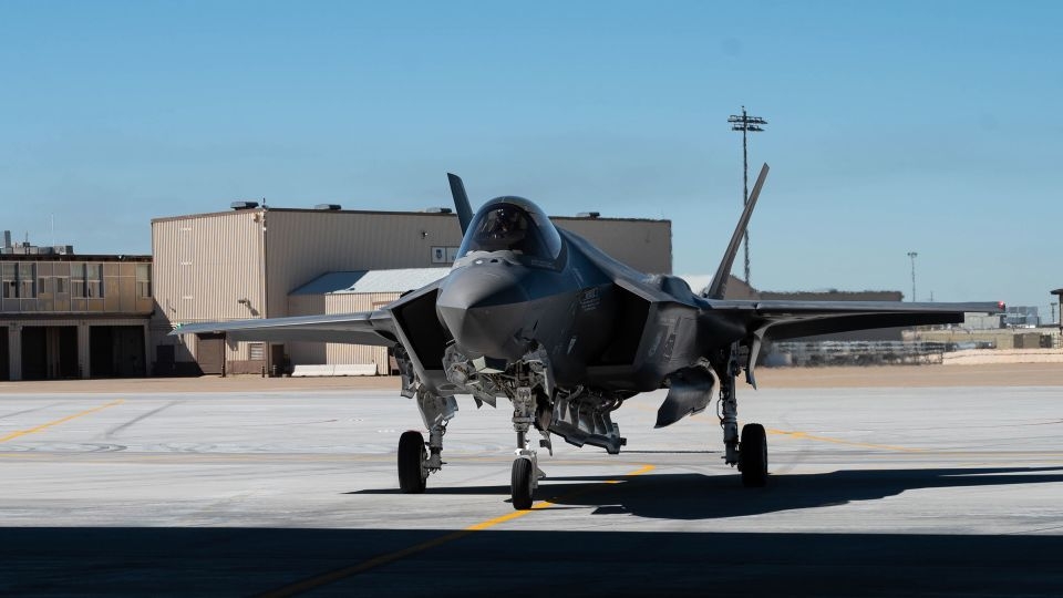 ‘Frankenjet' stealth fighter made from two wrecked warplanes joins US Air Force fleet