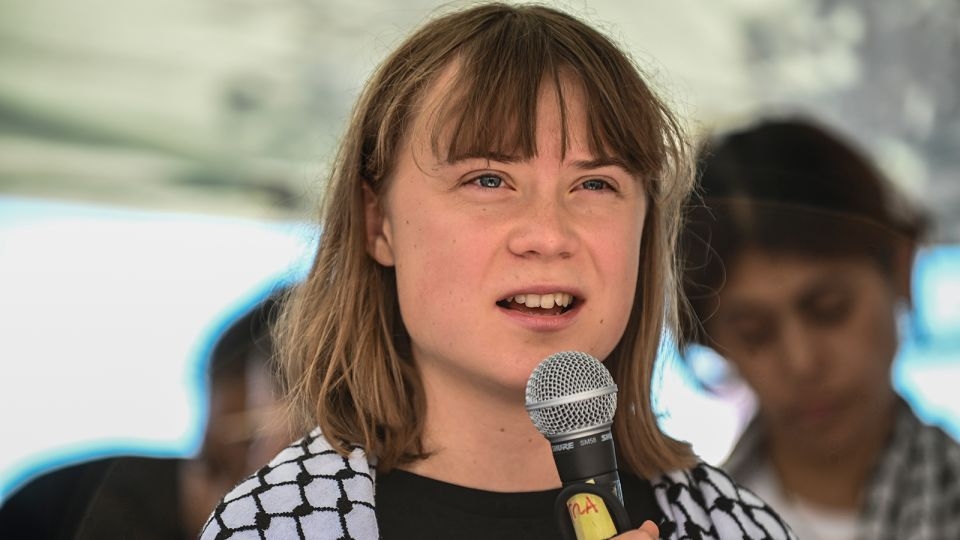 Greta Thunberg departs Israel on flight to Paris after detention aboard aid ship