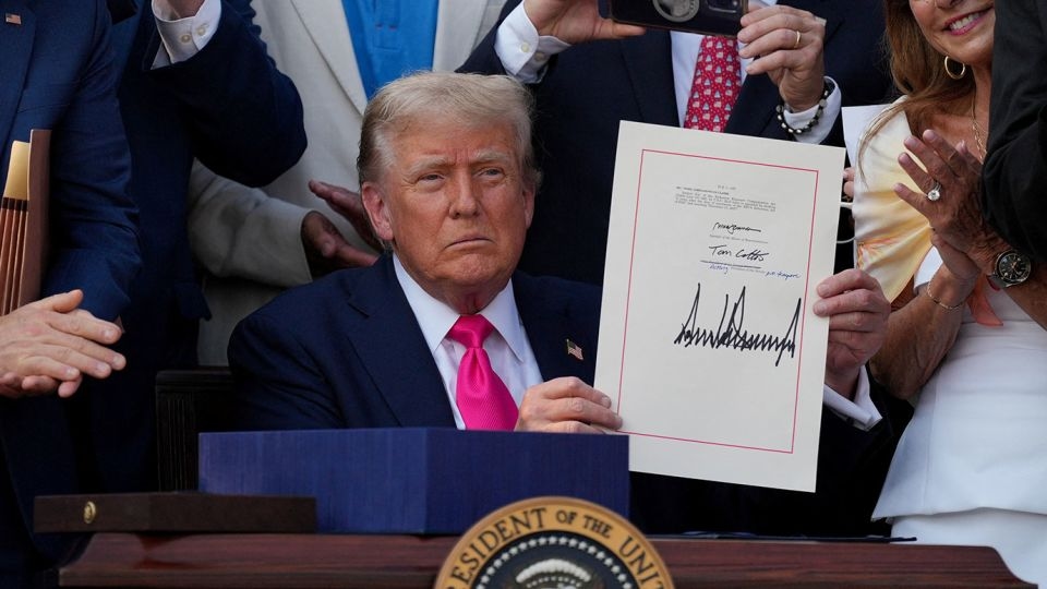 Democrats try to spoil Trump's victory party by slamming his greatest domestic win