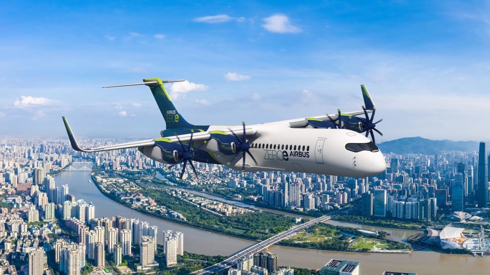 New design revealed for Airbus hydrogen plane