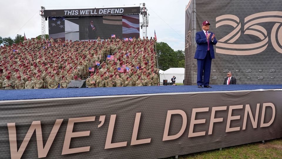 Fact check: Trump makes multiple false claims to the troops at Fort Bragg