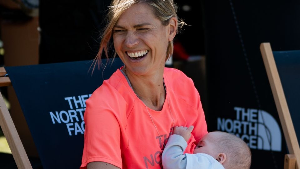 She won a 100k ultramarathon through the mountains