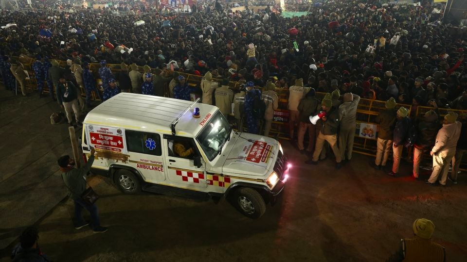 Several injured in crowd crush at India's Kumbh Mela religious festival