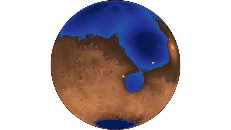 ‘Vacation-style' beaches may have existed on ancient Mars