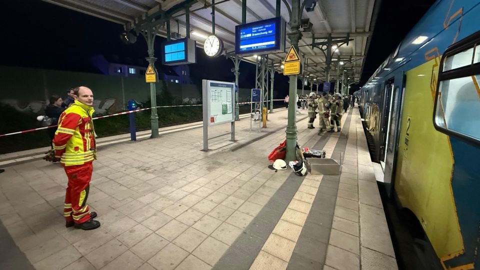 Man freed by firefighters after getting stuck under train armrest while looking for AirPod
