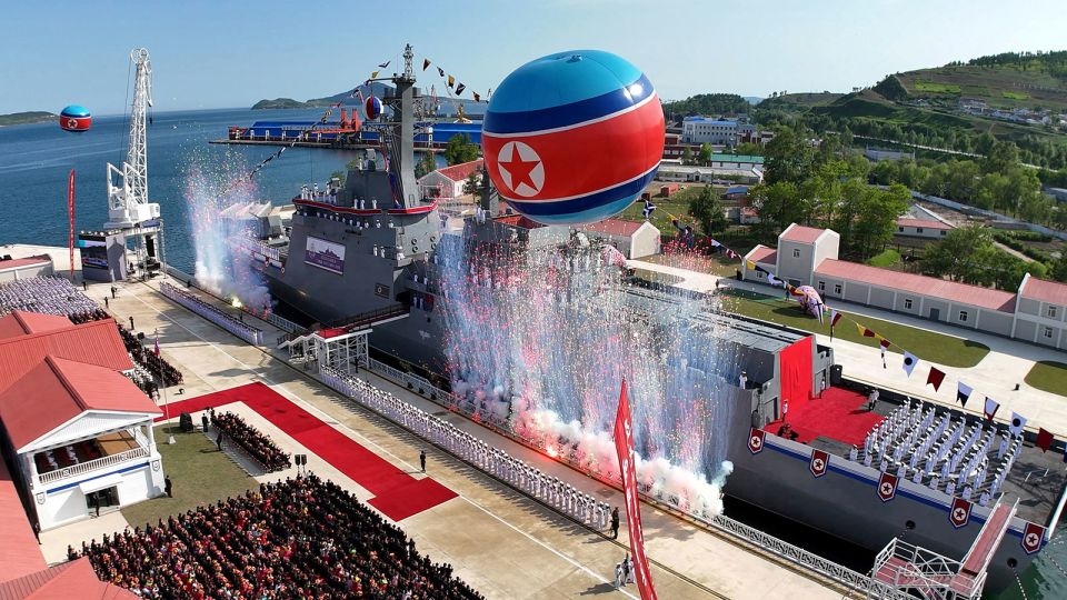 North Korea claims to have successfully repaired and relaunched into the water its damaged destroyer