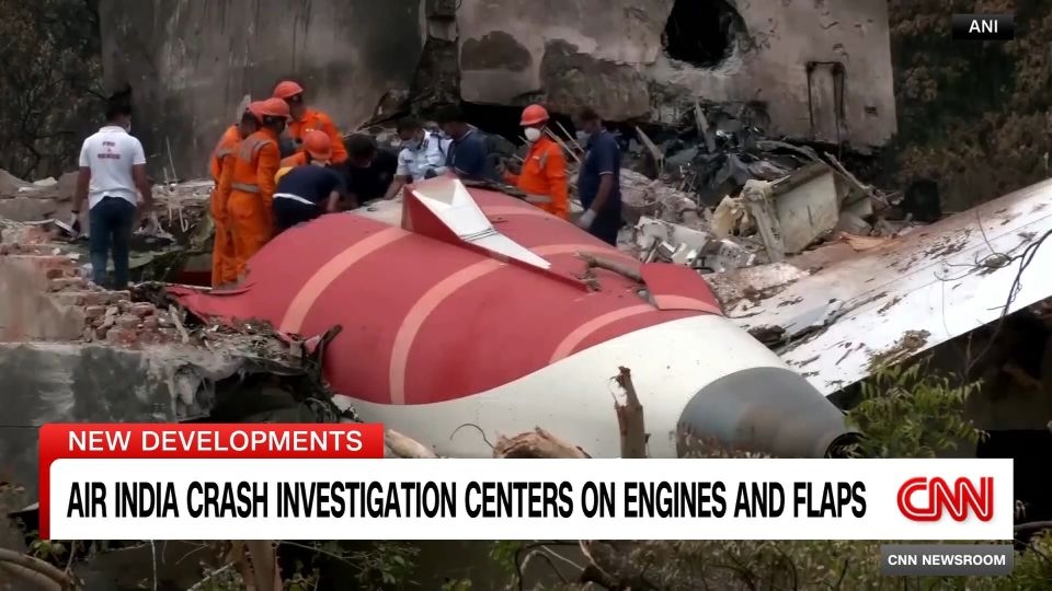 Sole survivor of Air India crash lays his brother to rest after leaving hospital