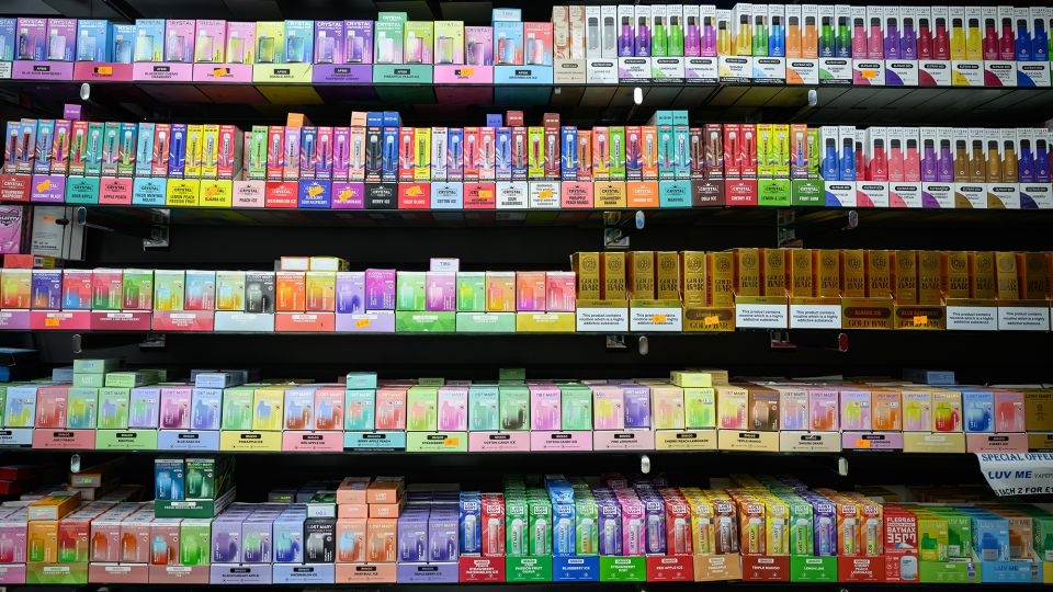 UK to ban sale of disposable vapes in response to soaring waste and safety risks