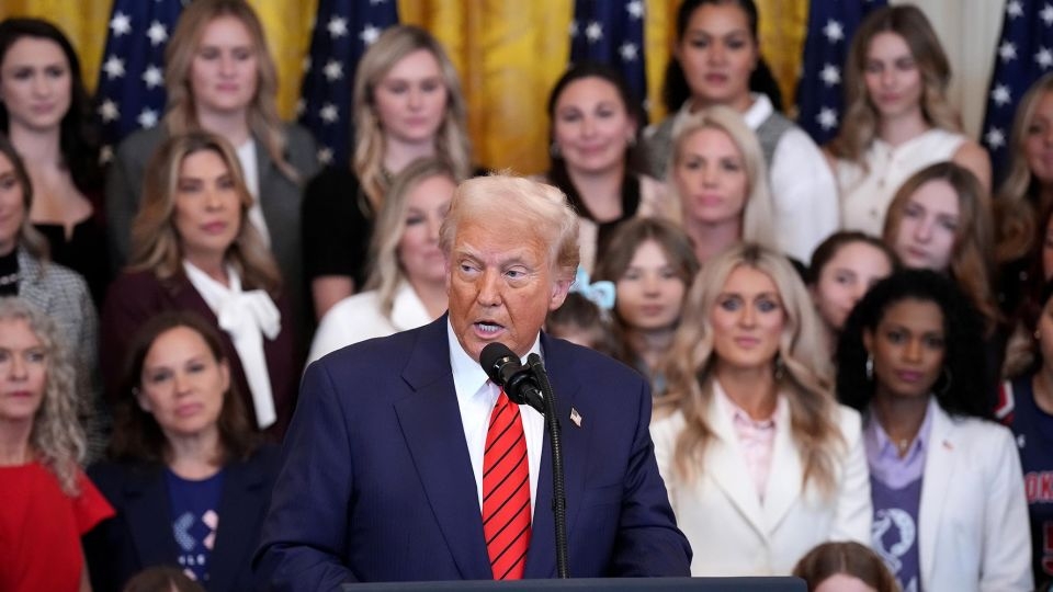 Fact check: Trump repeats lie that champion Olympic women's boxers ‘transitioned'