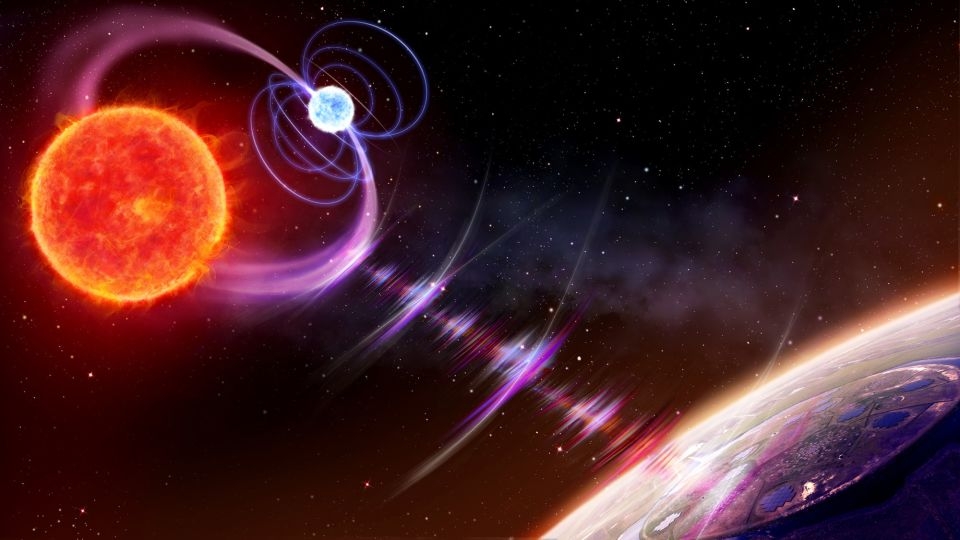 A radio burst was pulsing from the Milky Way. Astronomers traced it to a dead star
