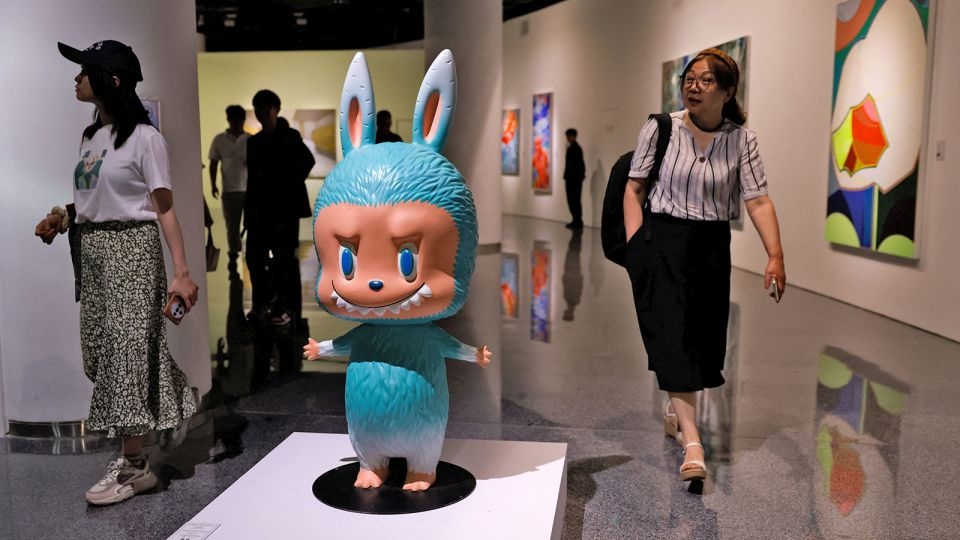 Rare Labubu sells for more than $150,000 at auction