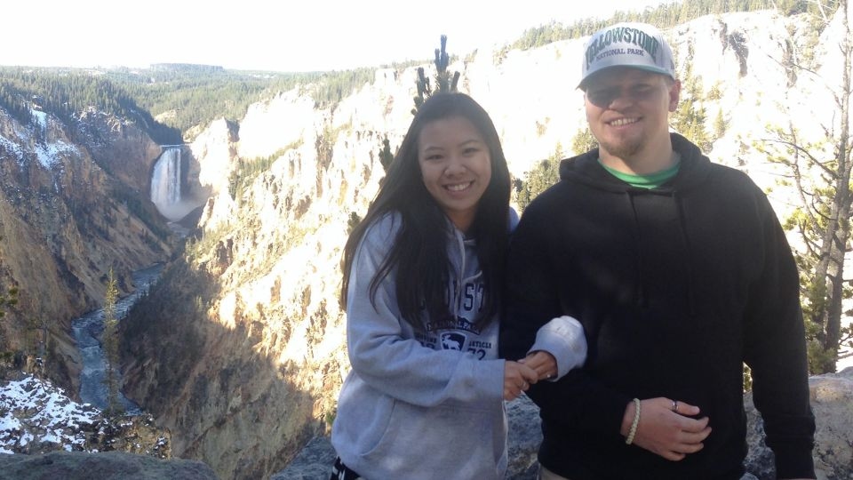He saw her in Yellowstone and thought ‘I'm going to marry that girl.' And he did