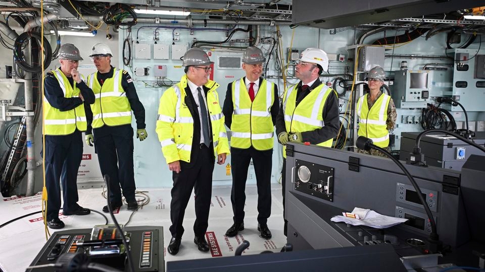 UK to build new attack submarines and ramp up ‘war-fighting readiness' with an eye on Russia, Starmer says