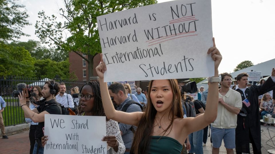 ‘A fear campaign.' Students around the world are shocked, scared and saddened by US visa pause