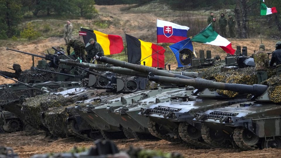 European countries should ‘absolutely' introduce conscription, Latvian president says