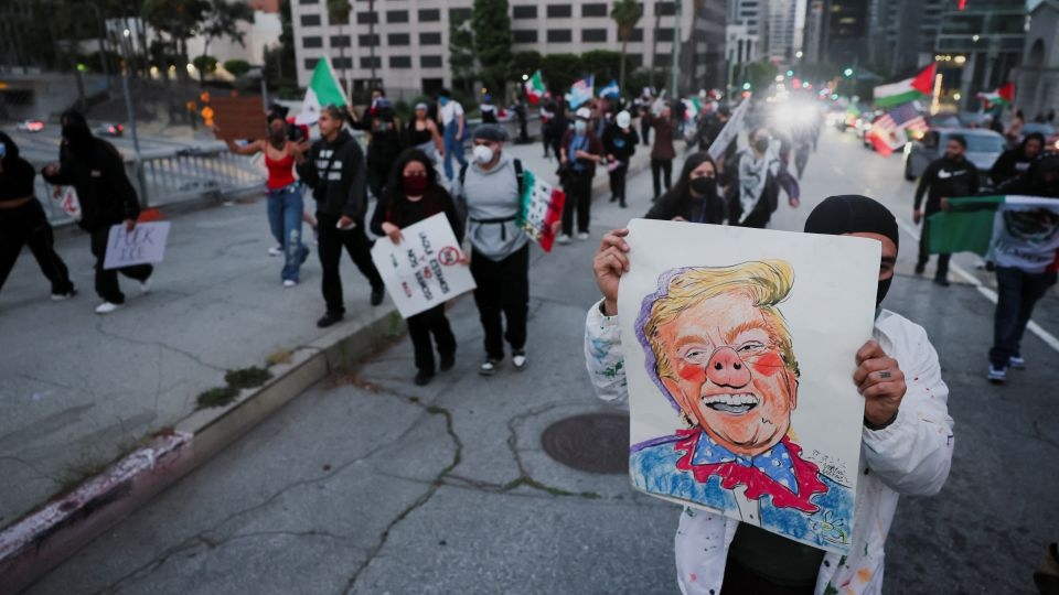 America is heading down a dark road as fury boils over in California