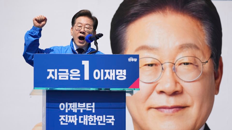South Korea's Lee Jae-myung projected to win election after months of political turmoil, exit poll says