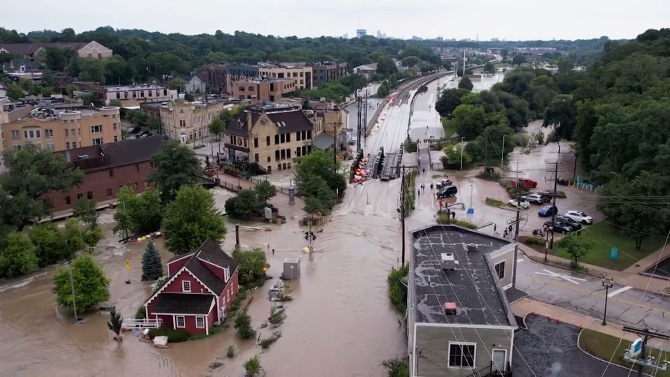 Flash flooding hits Milwaukee as heavy rain pummels millions across the Midwest
