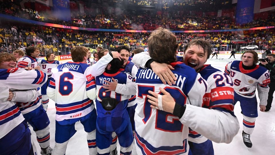 USA men's hockey team wins IIHF World Championship for first time in more than 90 years