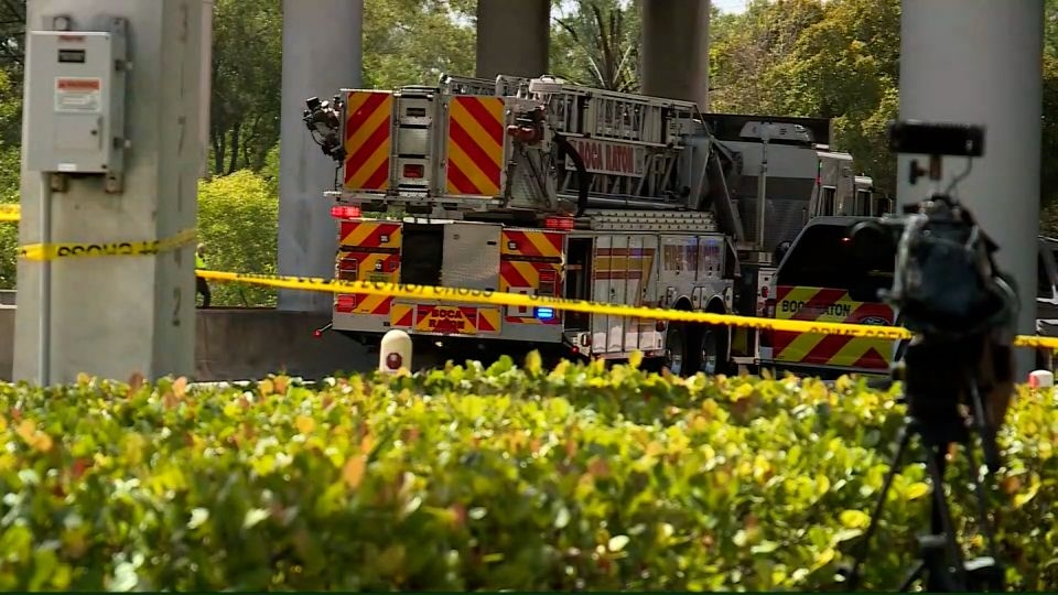 Small plane crashes in fireball on busy Boca Raton street