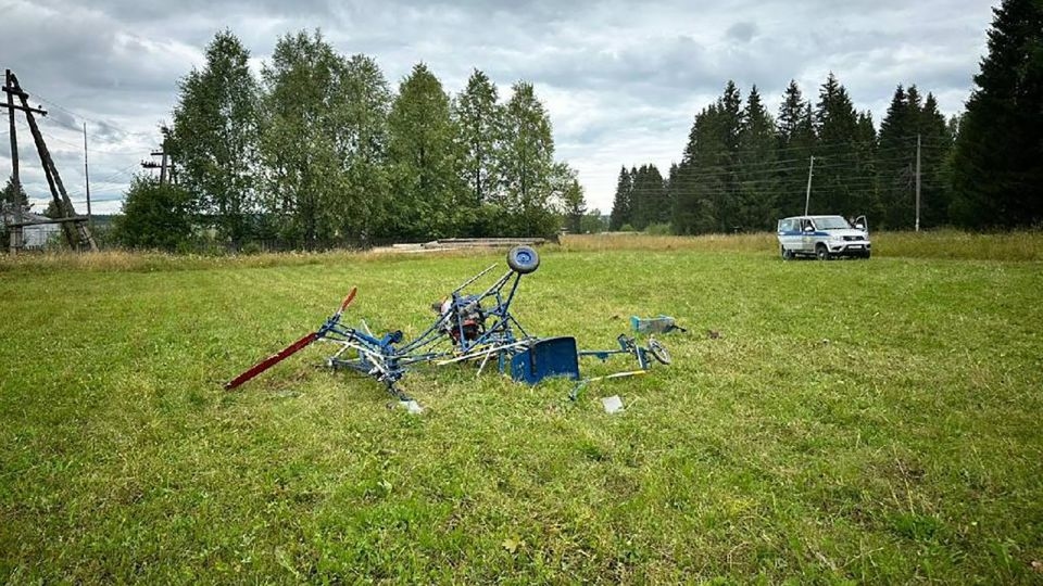 Russian man, 88, dies after homemade helicopter falls apart on takeoff