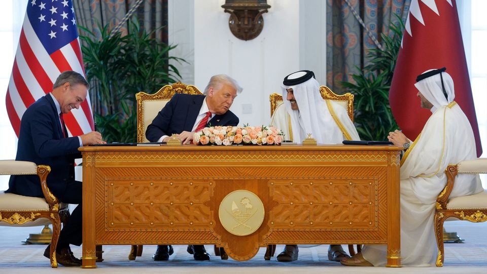 5 things to know for May 15: Qatar, Drinking water, Voting Rights Act, National Weather Service, Child care