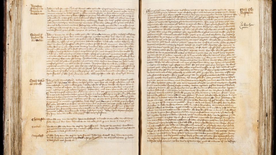 Reopening a 688-year-old murder case reveals a tangled web of adultery and extortion in medieval England