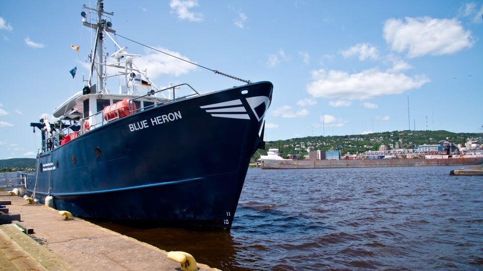 A black goo was oozing from a ship on the Great Lakes — and teeming with life