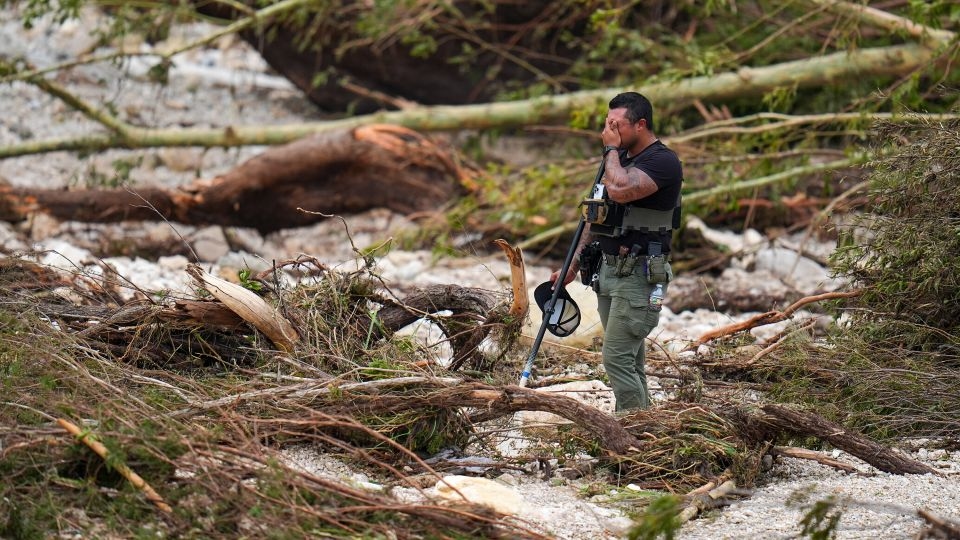 Digging through sand, mud, debris and silt. Why the search for the missing in Texas may take months