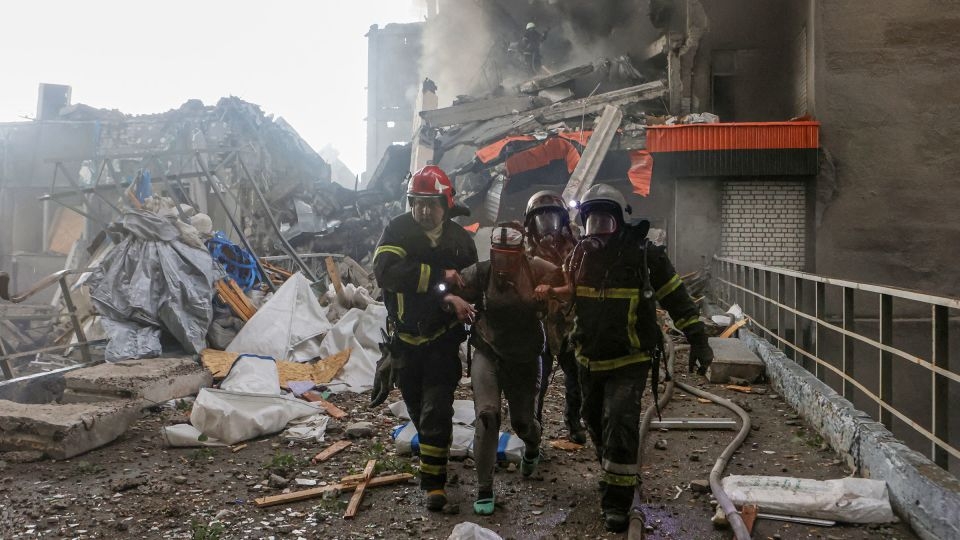 Kharkiv hit by ‘most powerful attack' of entire war, mayor says, as Russia pounds Ukraine again