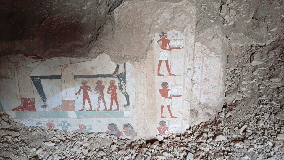 Ancient tombs more than 3,000 years old unearthed in Egypt