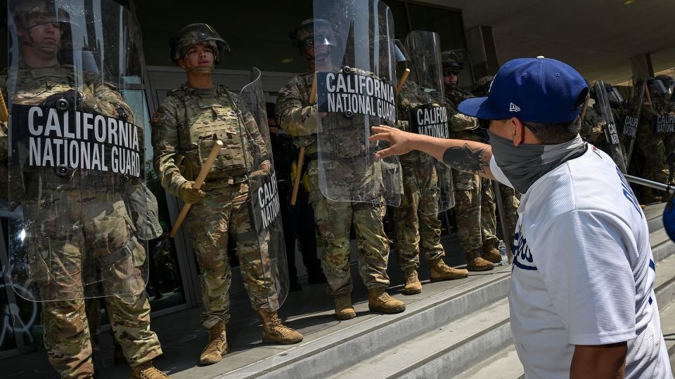 Insurrection? Rebellion? Overwhelmed? Can Trump legally take control of California's National Guard?