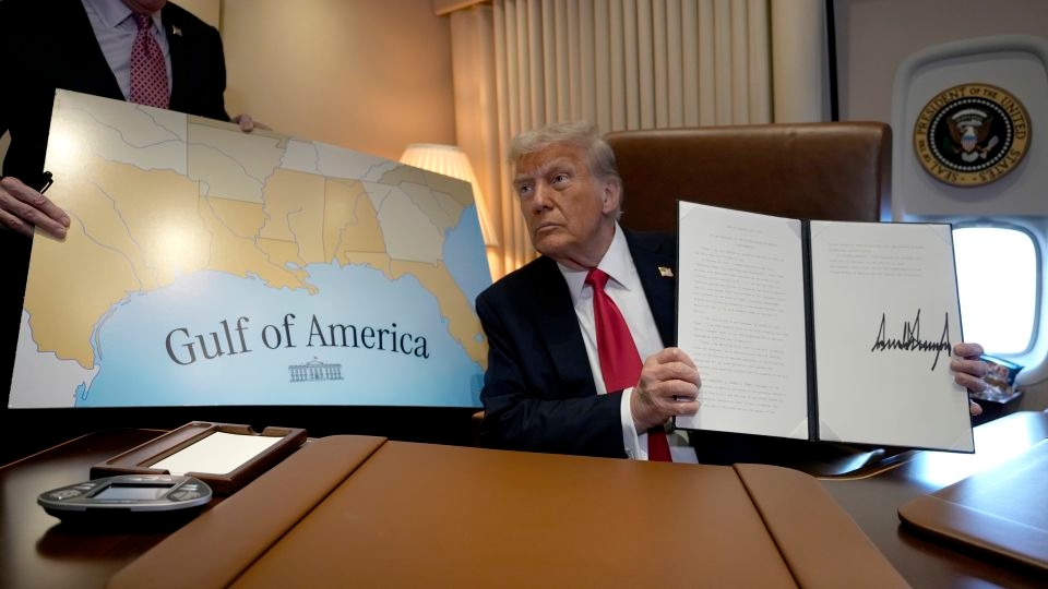 What Trump's Gulf of America obsession is really all about