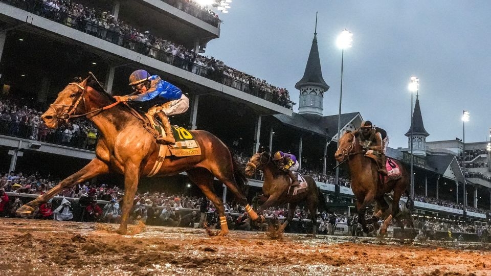 Sovereignty wins the 151st Kentucky Derby