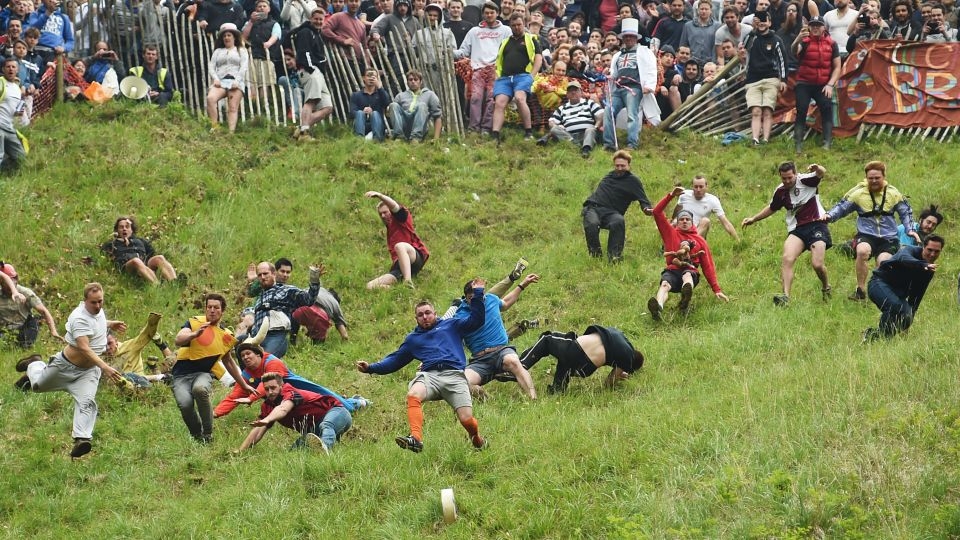 A wheel of cheese, a steep hill and broken bones: say hello to the world's most dangerous race