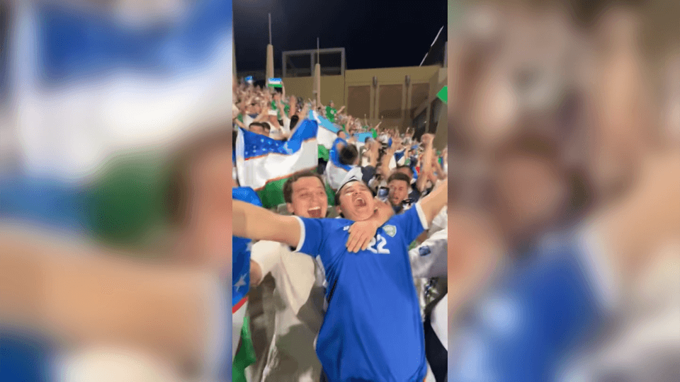 Watch fans celebrate as Uzbekistan secures debut World Cup qualification