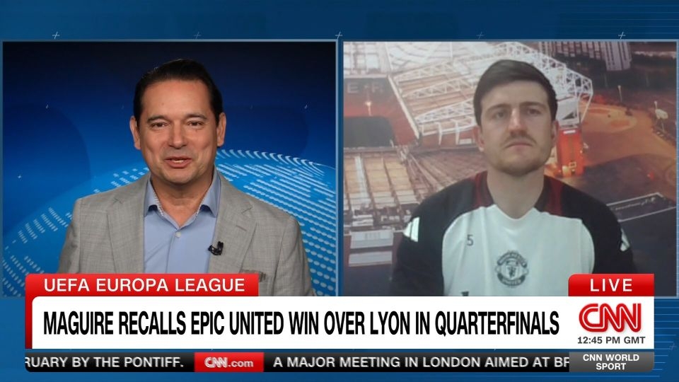 Manchester United's Harry Maguire talks win over Lyon, looks ahead to Premier League Summer Series