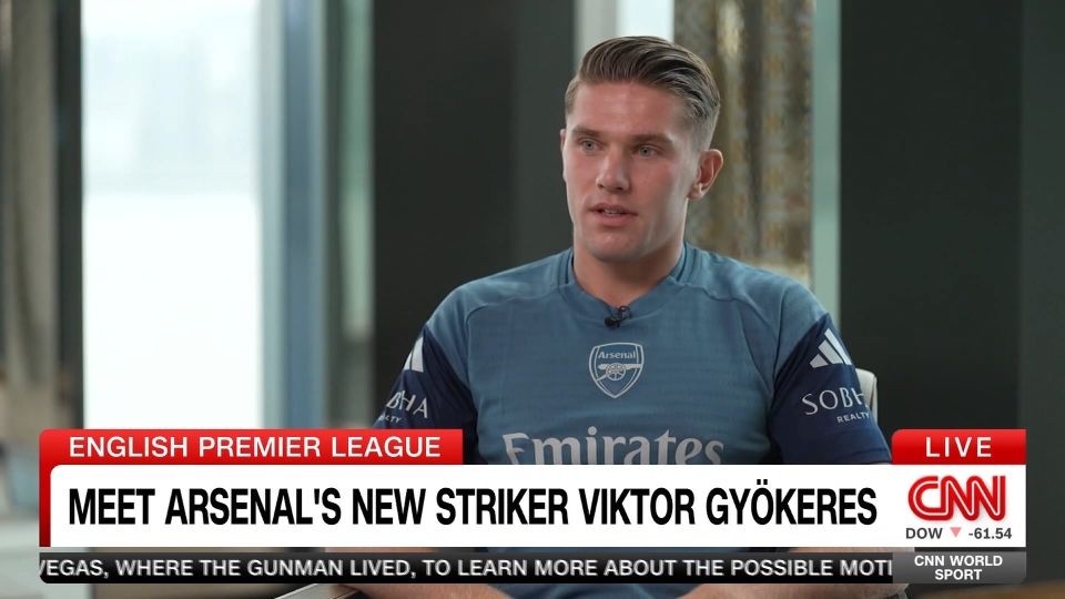 Meet Arsenal's new striker Viktor Gyökeres